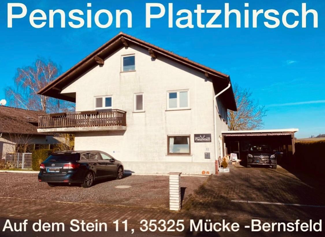 Pension Platzhirsch Mucke Bagian luar foto